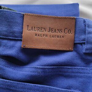 Lauren Jeans Co Ralph Lauren Denim Straight Jeans Women’s High Rise (Size: 16W)